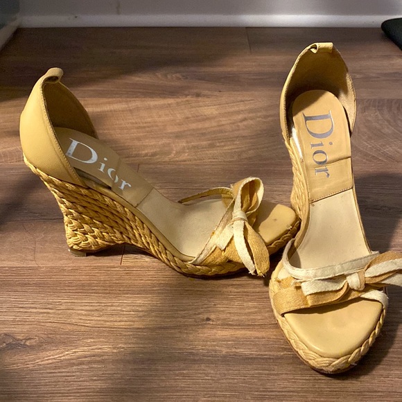 Dior wedge sandalss - Picture 2 of 4